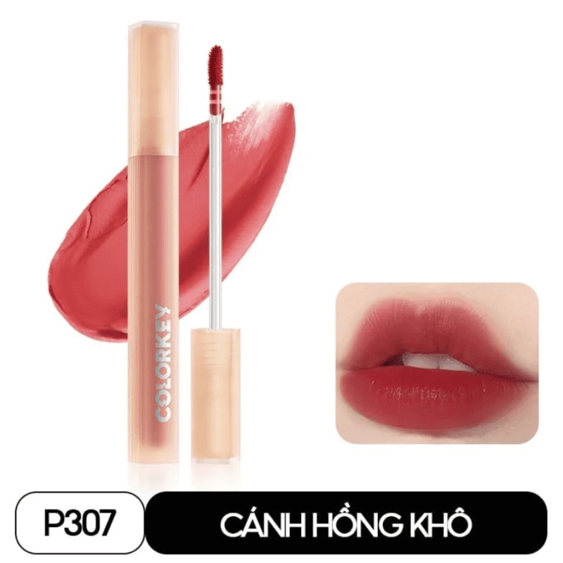 Son Kem Lì Colorkey P307 Cánh Hồng Khô 1.8g