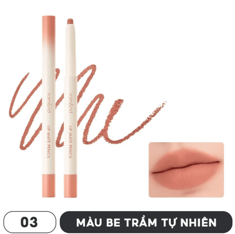 Chì Kẻ Viền Môi Romand Lip Matte Pencil - Hình ảnh 4