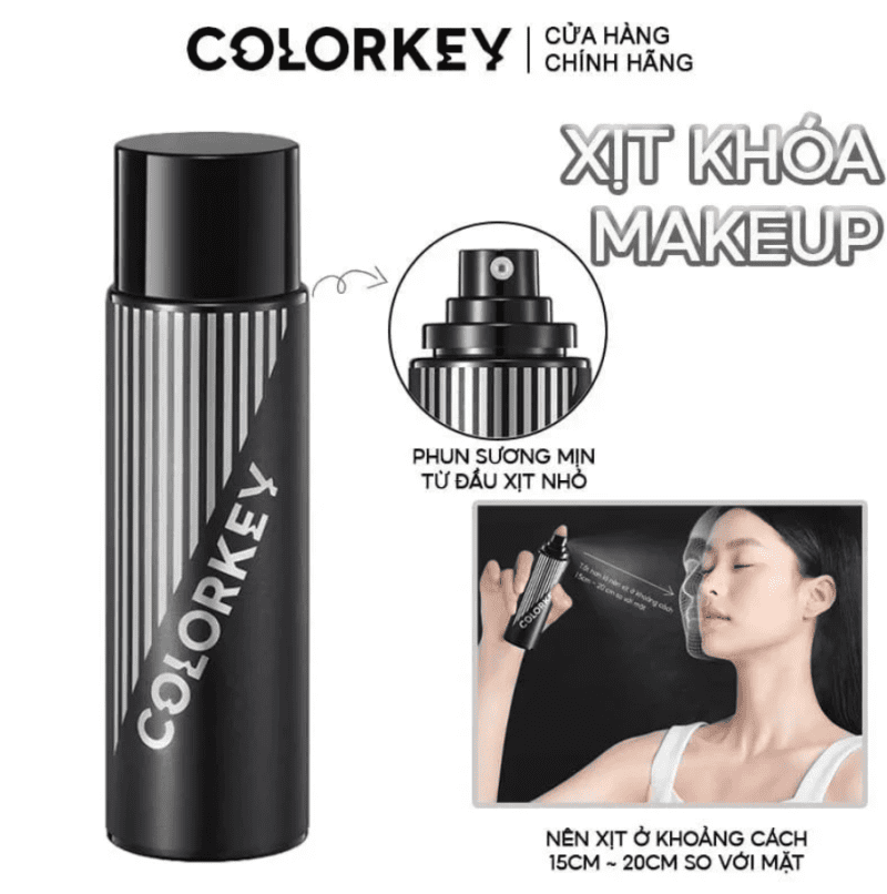 Xịt Khóa Makeup Colorkey 100ml - Hình ảnh 4
